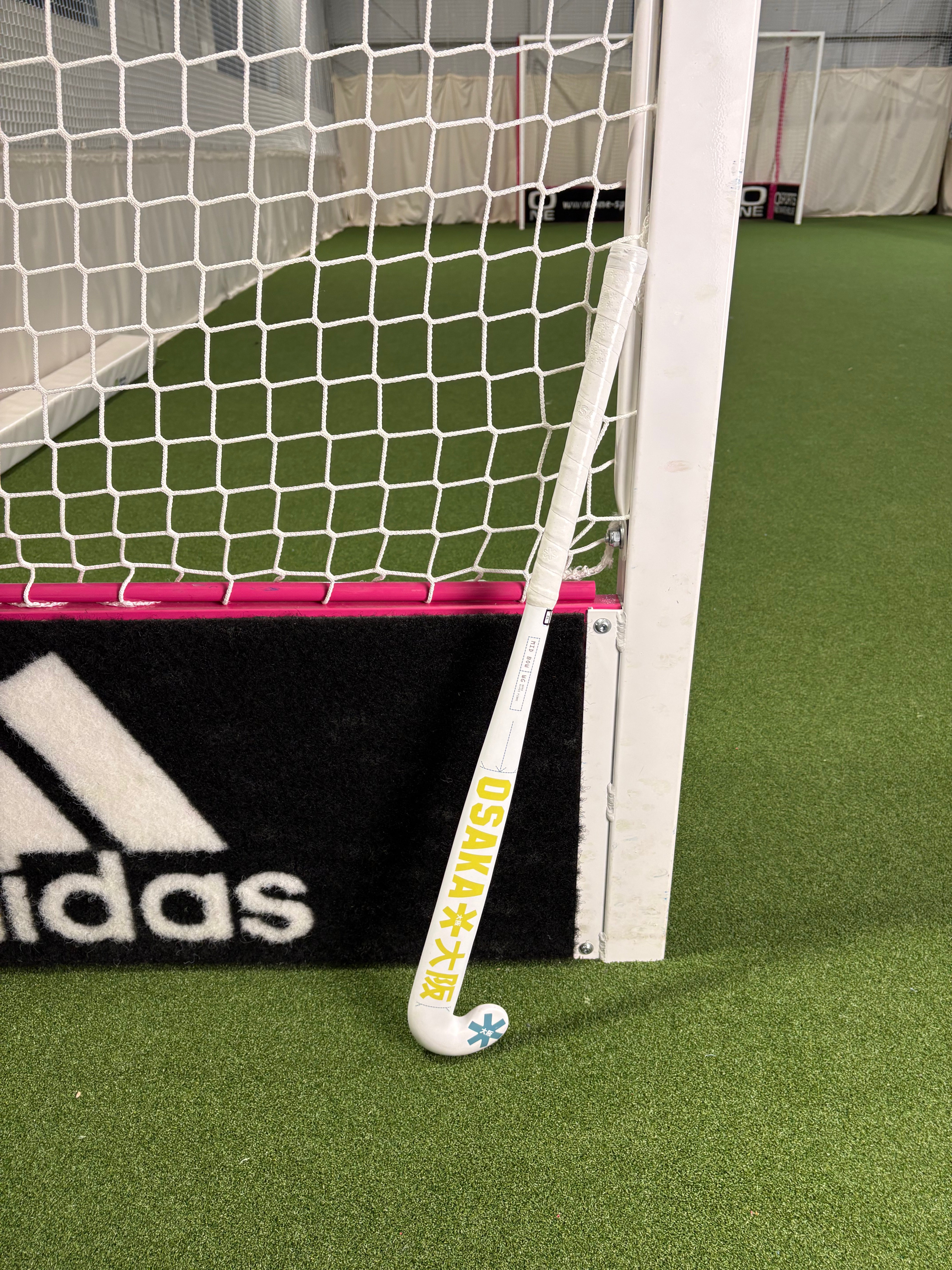 Osaka Mid Bow WG Shadow Lime Junior Hockey Stick Ex-Demo | ONE Sports Warehouse