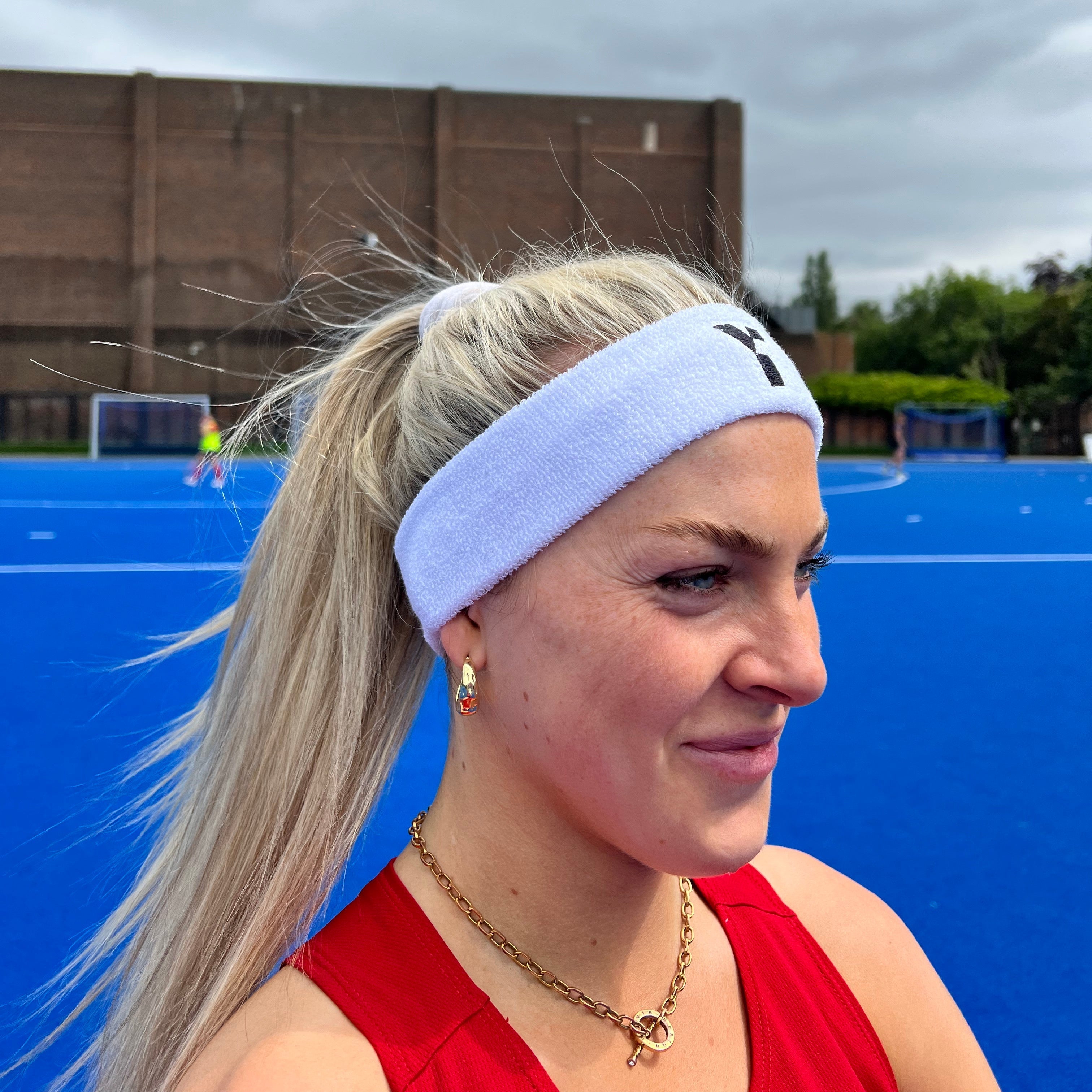 White Headband (2 Pack) — Back View | ONE Sports Warehouse