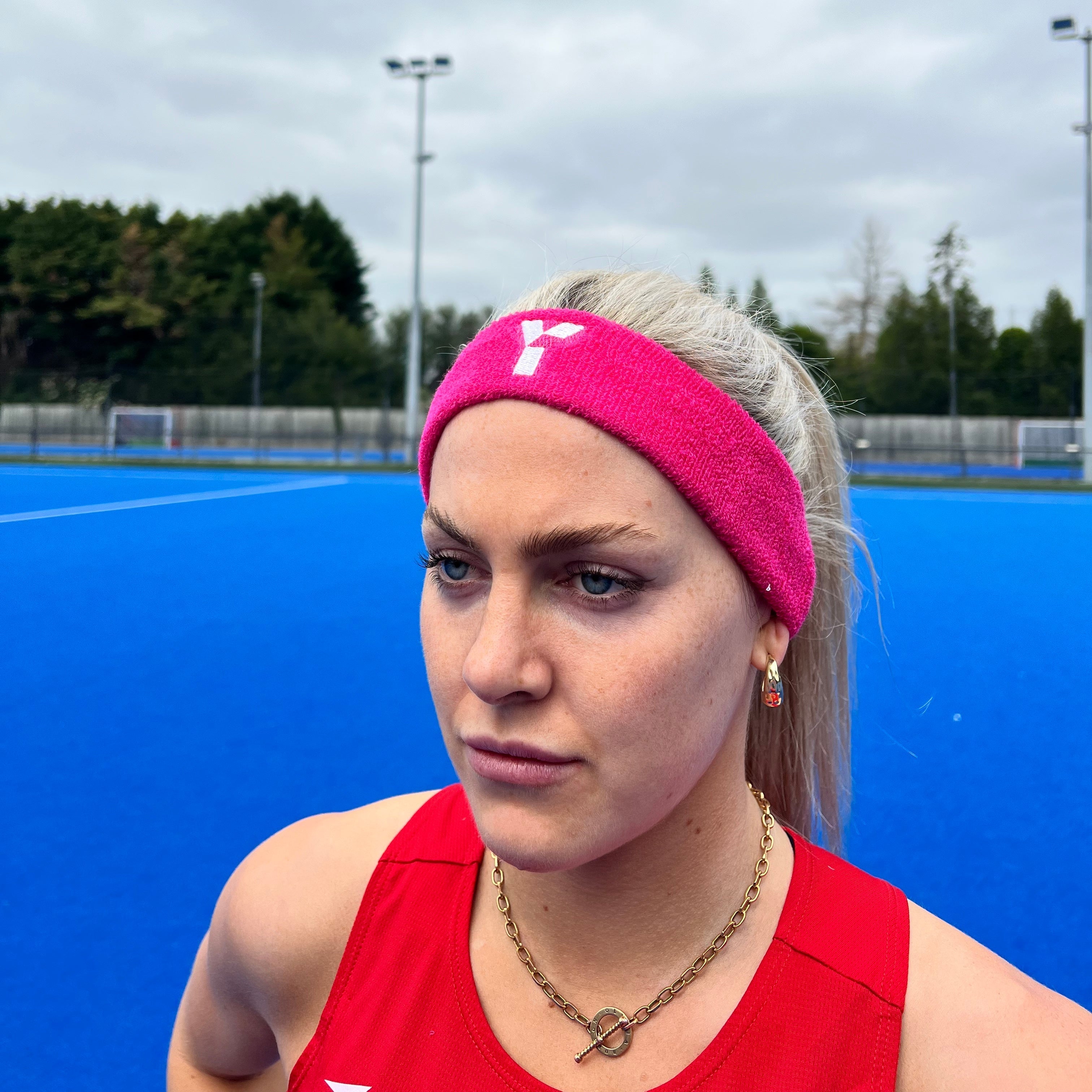 Pink Headband (2 Pack) — Back View | ONE Sports Warehouse