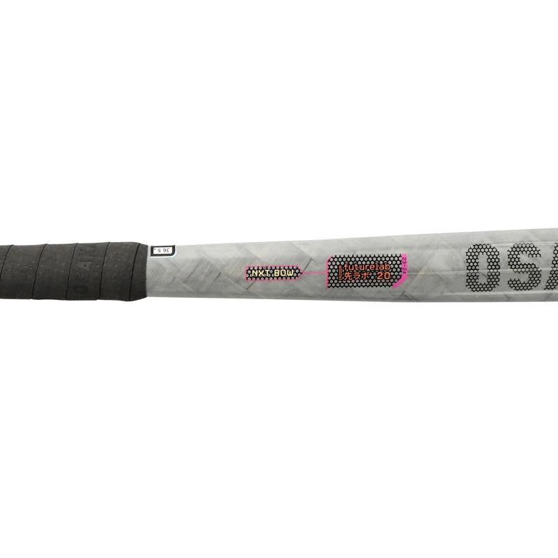 Osaka Indoor FutureLab 20 NXT Bow Hockey Stick 2023-24 Silver/Black | ONE Sports Warehouse