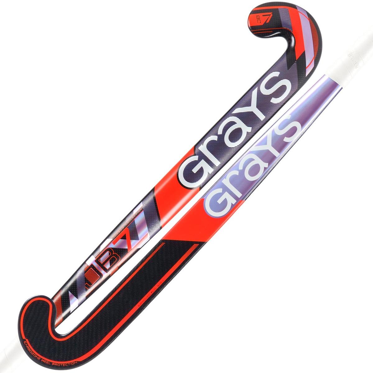 Grays JB7 Purple/Orange Hockey Stick 25/26 | ONE Sports Warehouse