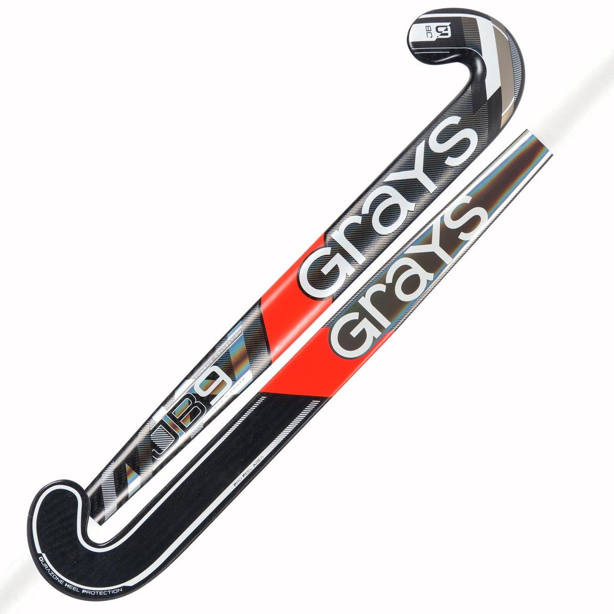 Grays JB9 Black/White Hockey Stick 25/26 | ONE Sports Warehouse