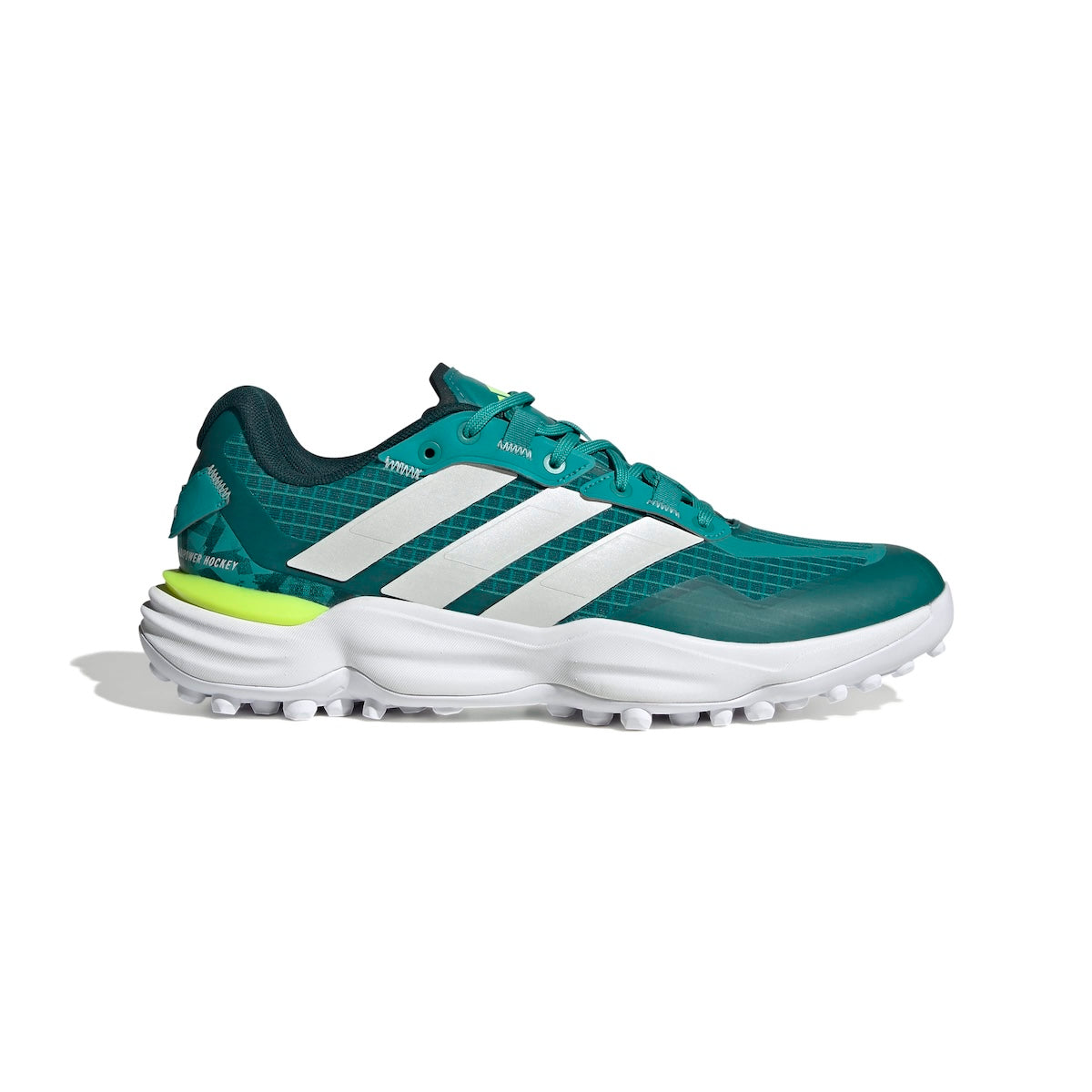 Adidas Adipower Hockey 3 Green Shoes 25/26 | ONE Sports Warehouse