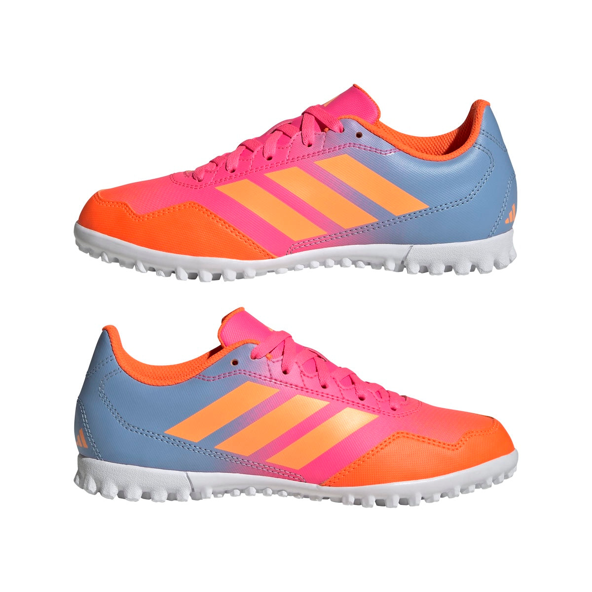 Adidas Youngstar Rise Pink Fade Junior Hockey Shoes 25/26 | ONE Sports Warehouse
