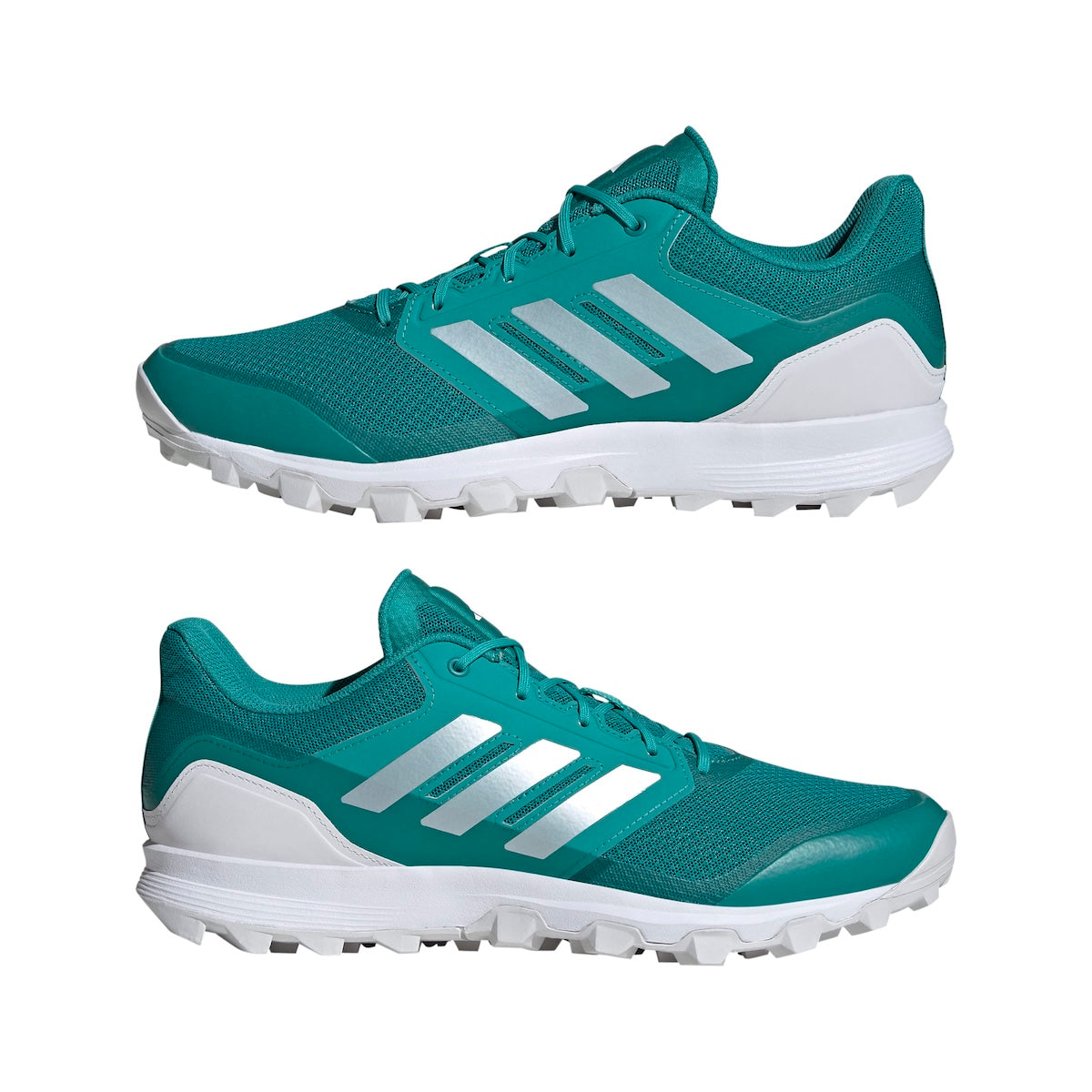 Adidas Flexcloud 2.1 Green Hockey Shoes 25/26 | ONE Sports Warehouse
