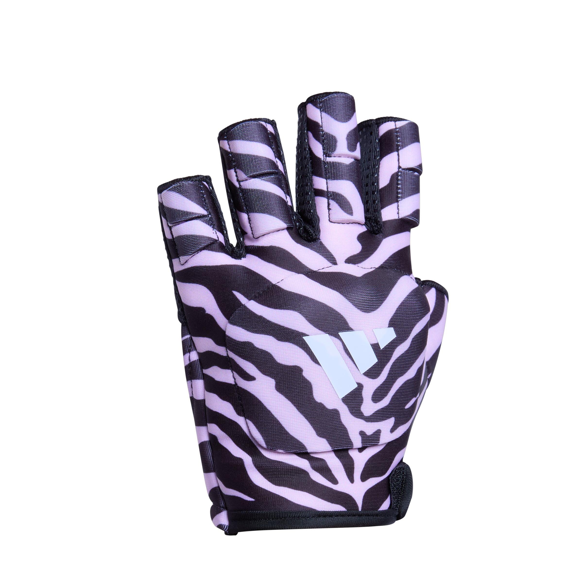 adidas Hockey OD Glove Dual Lilac - White (Zebra) - Side View | ONE Sports Warehouse