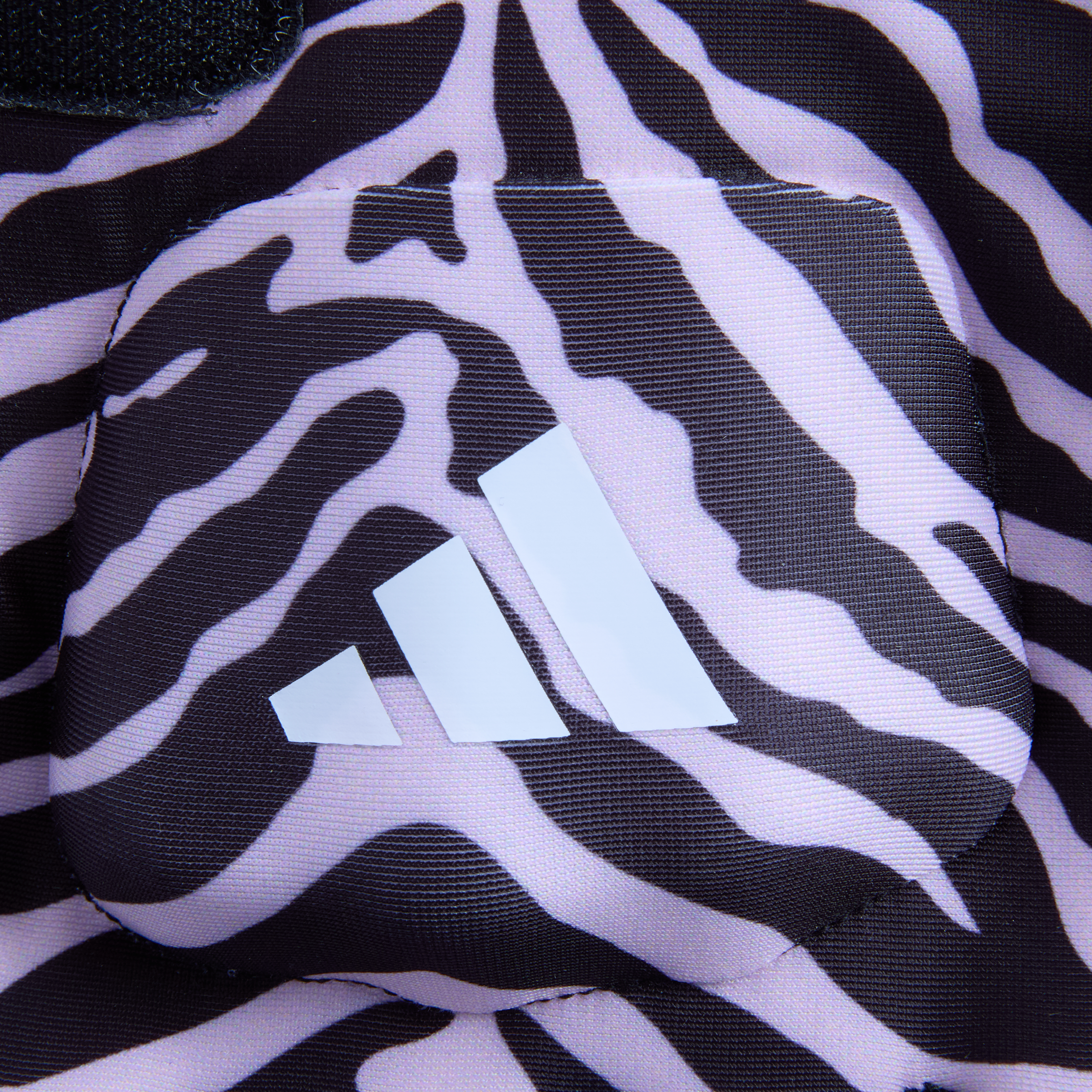 adidas Hockey OD Glove Dual Lilac - White (Zebra) - Detail View | ONE Sports Warehouse