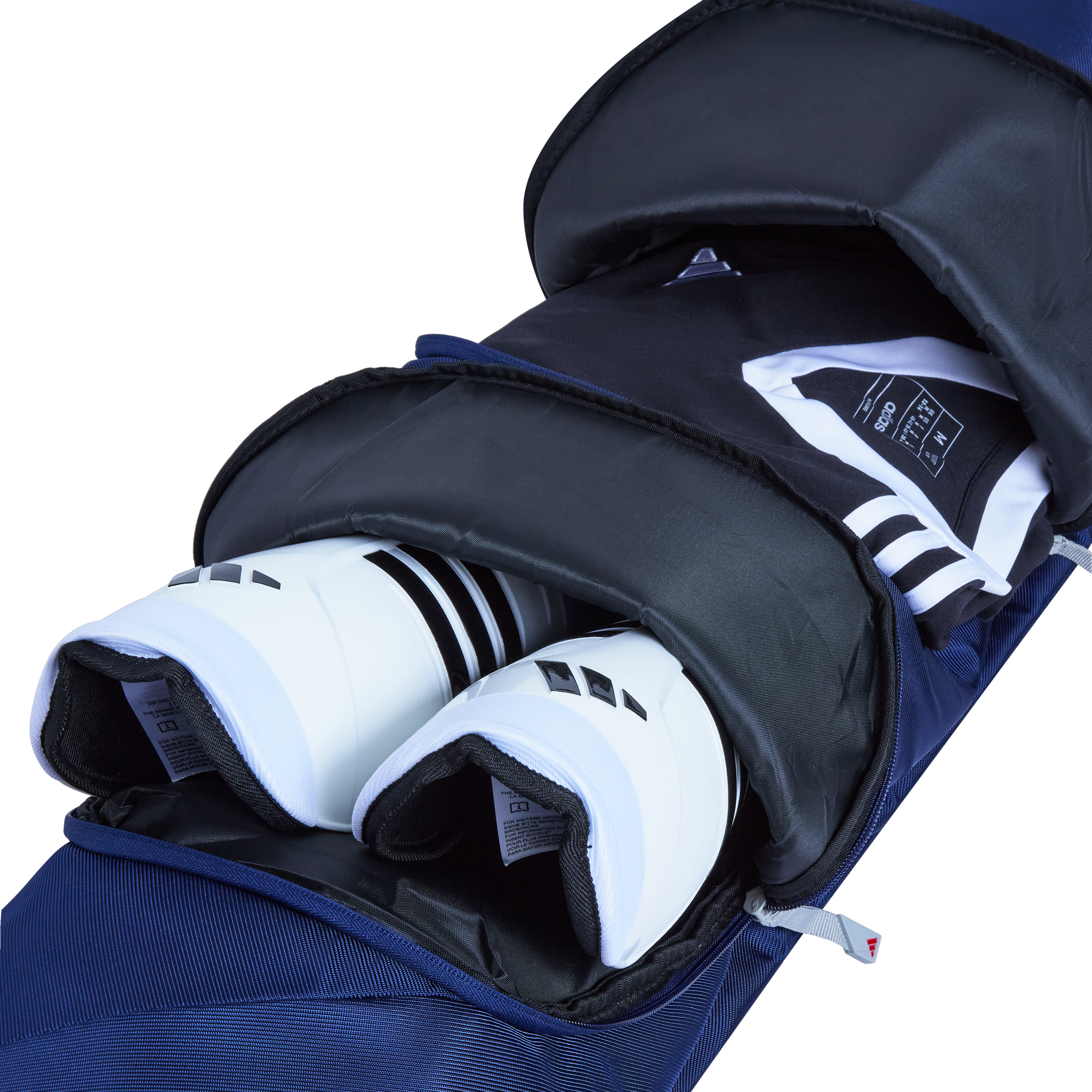 adidas VS .6 Stick Bag Blue/ Silver - Product View 6 | ONE Sports Warehouse