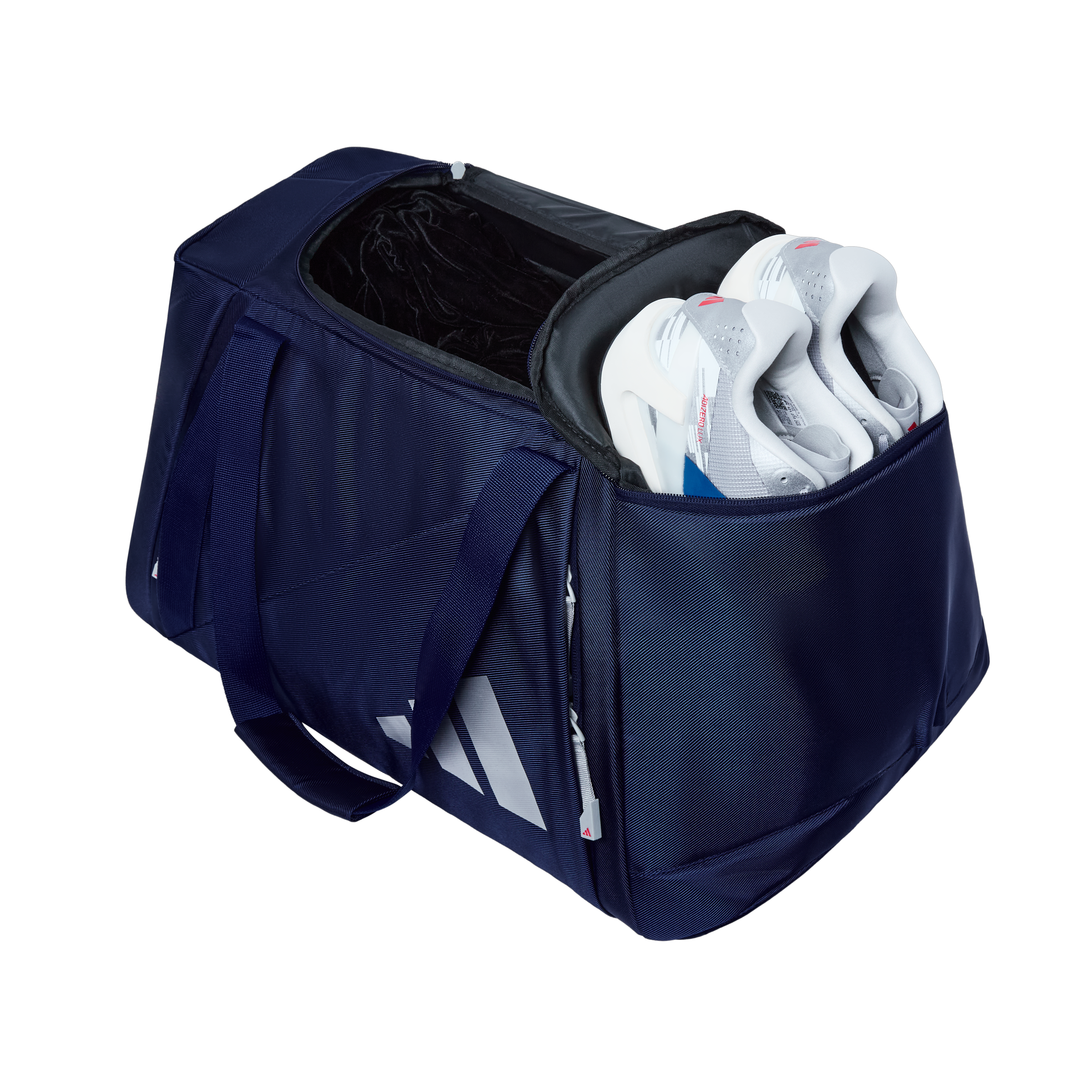 adidas VS .6 Hockey Holdall Team Navy - Met. Silver - Detail View | ONE Sports Warehouse