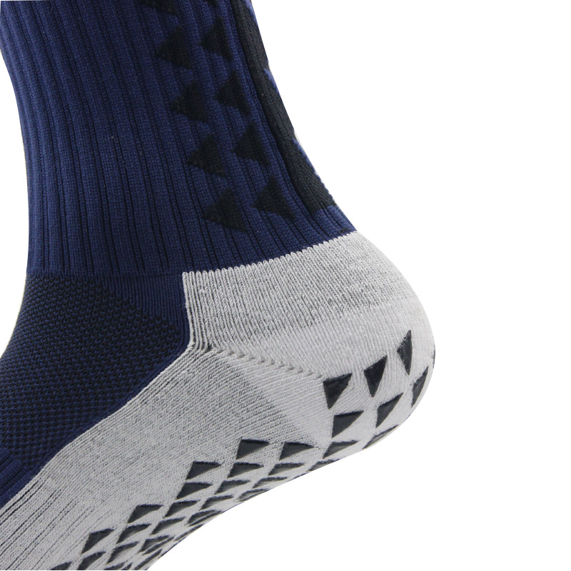 Anti-Slip Socks - Navy — Side View | ONE Sports Warehouse