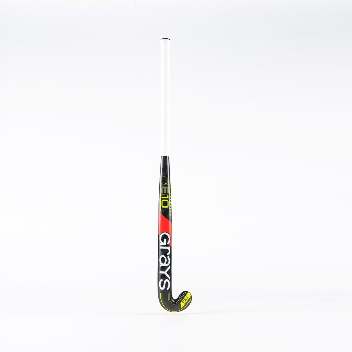 Grays PB10 Black/Fluro Yellow Hockey Stick 25/26 | ONE Sports Warehouse