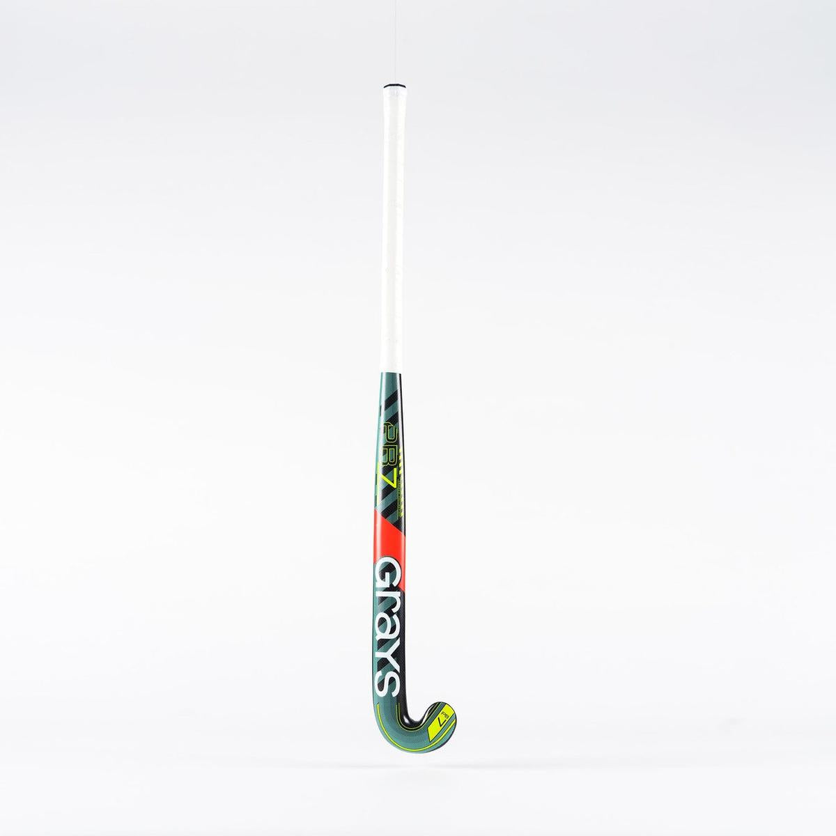 Grays PB7 Aqua/Fluoro Yellow Hockey Stick 25/26 | ONE Sports Warehouse