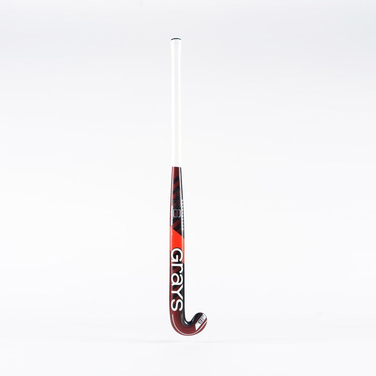 Grays PB8 Black/Red Hockey Stick 25/26 | ONE Sports Warehouse