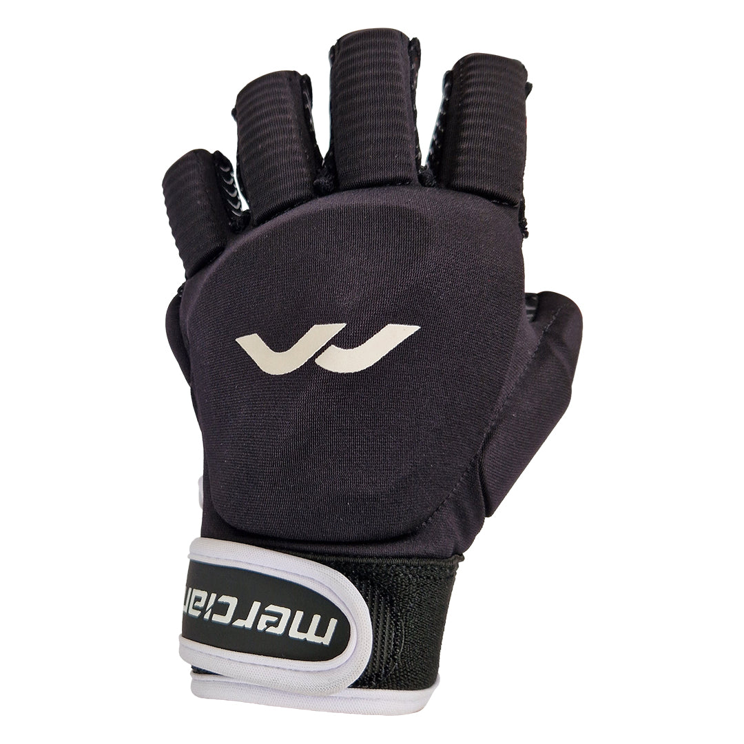 Mercian Elite Player Glove Open Palm Left Hand - Black