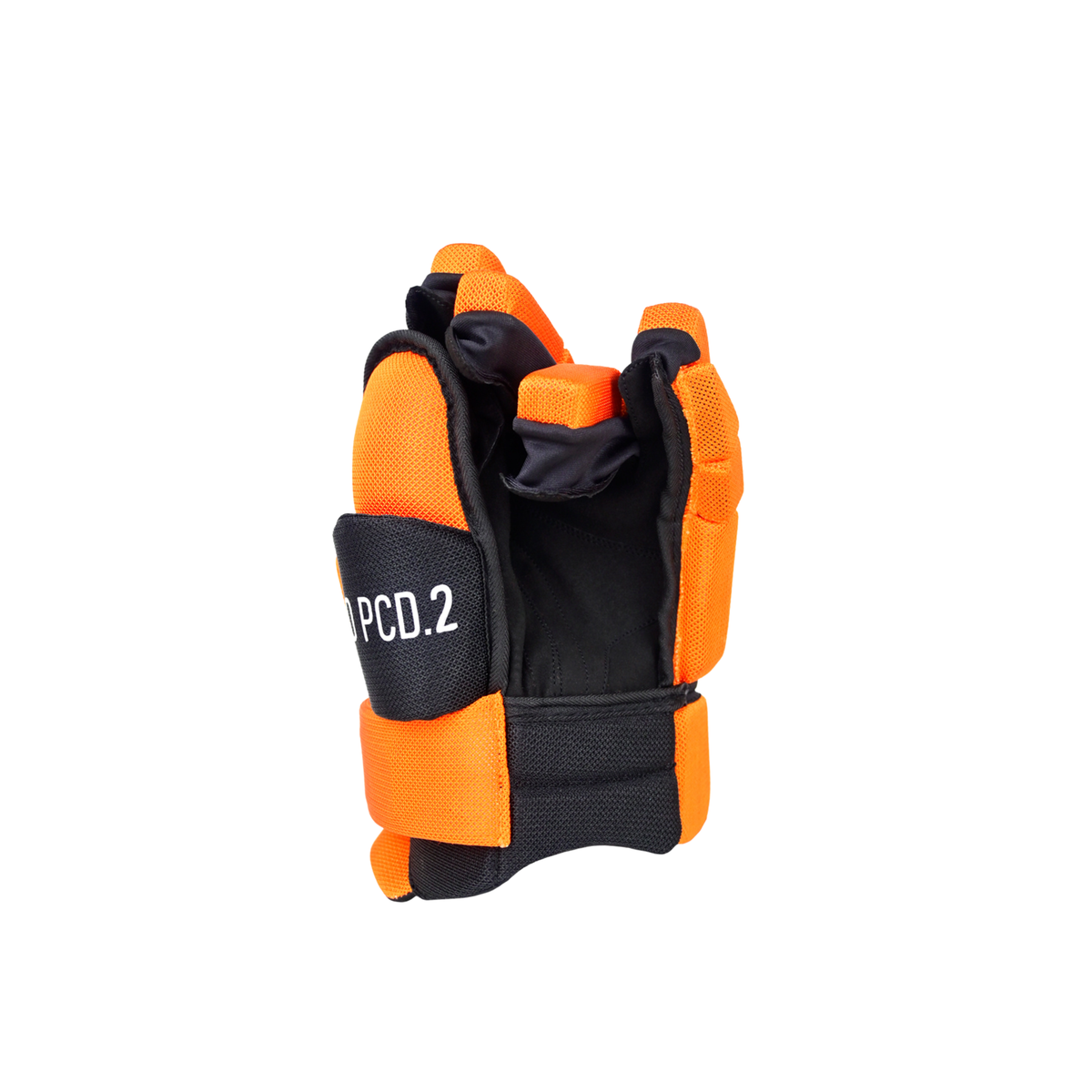 Y1 Pro Penalty Corner Gloves Black/Orange Pair 25/26 | ONE Sports Warehouse