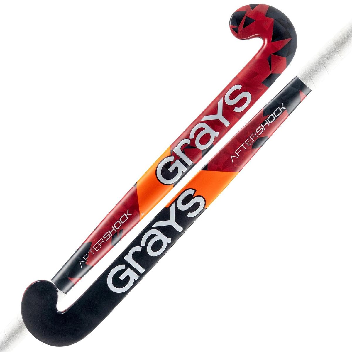 Grays Aftershock UB Red/Black Junior Hockey Stick 25/26 | ONE Sports Warehouse