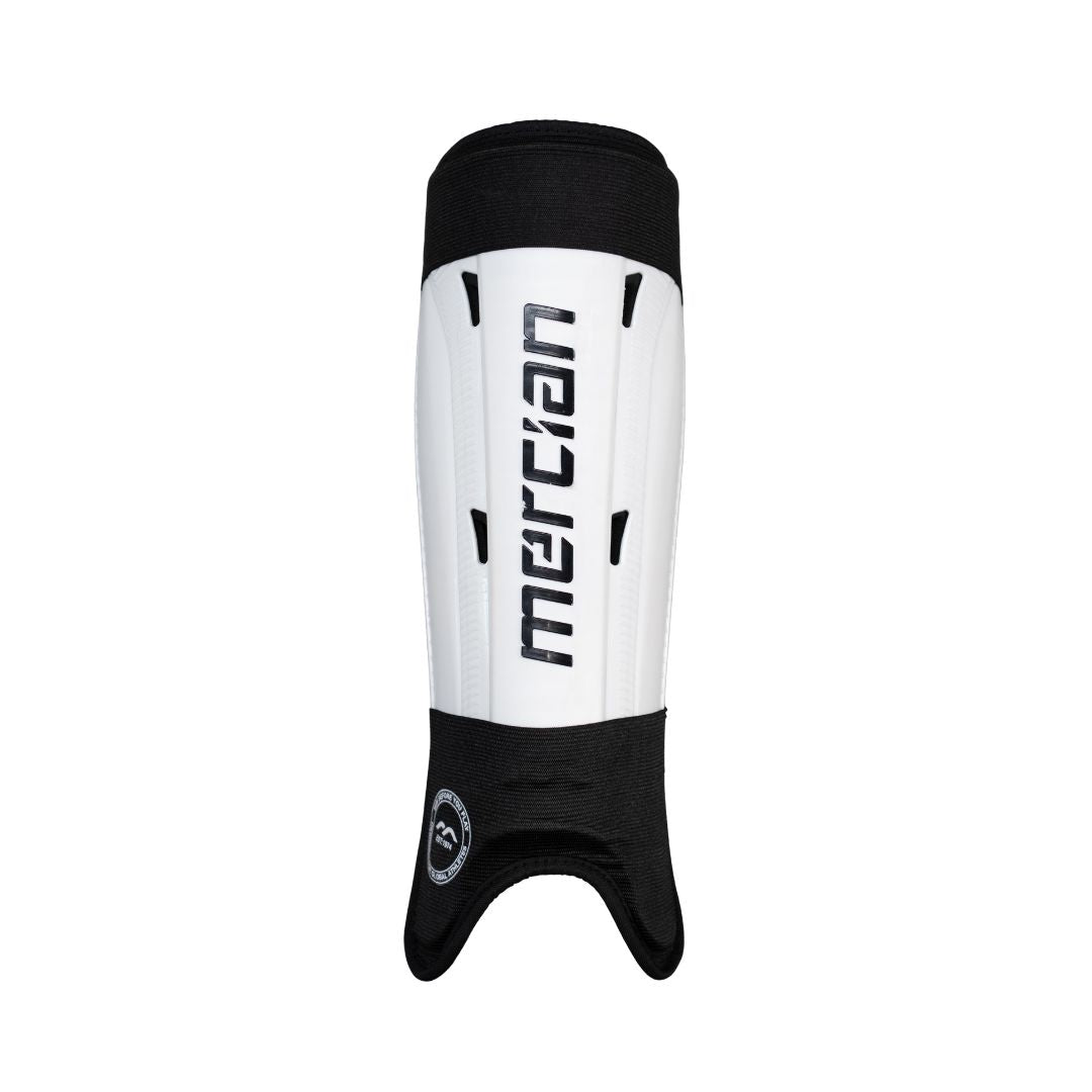 Mercian Evolution Shin Pads White 26/27