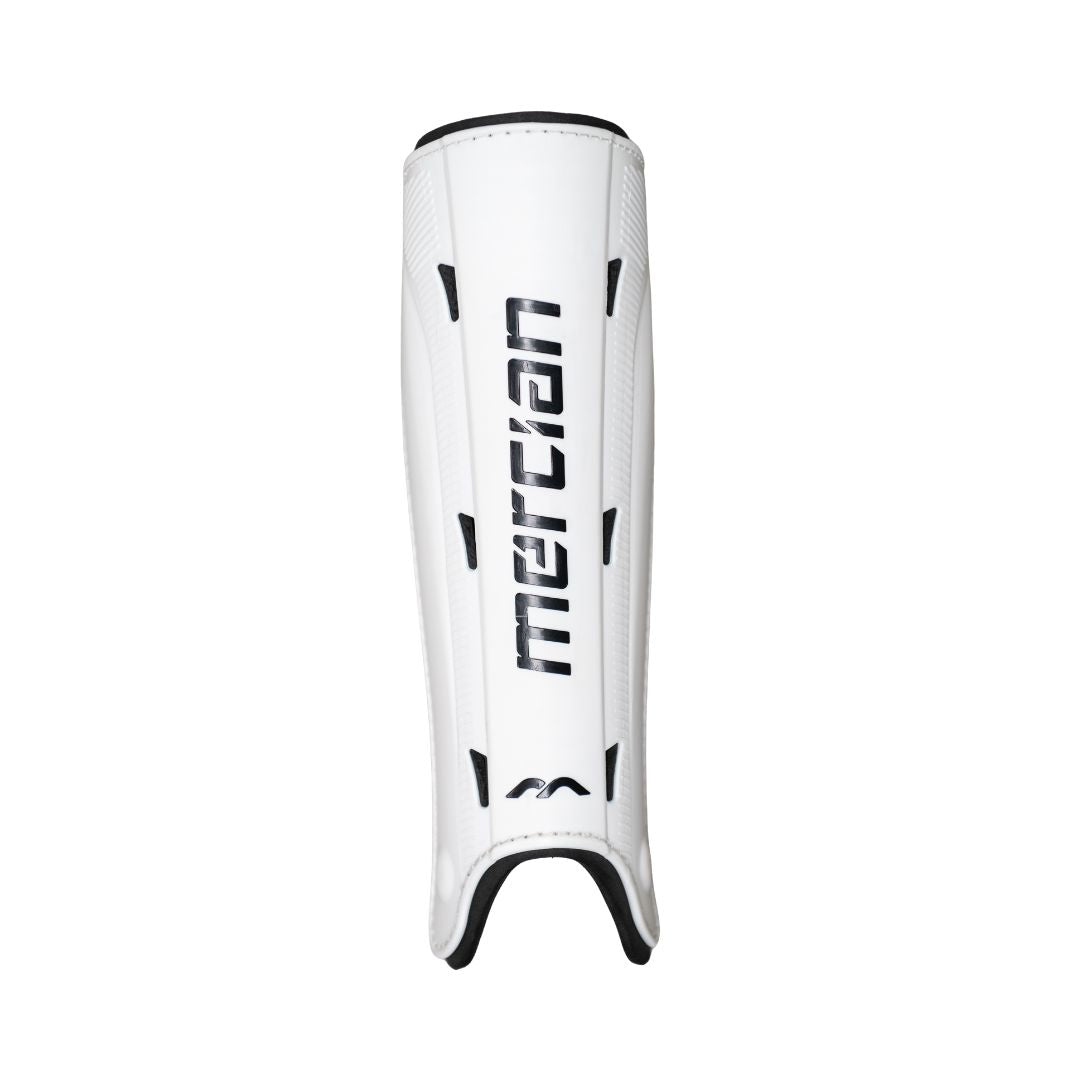Mercian Genesis Shin Pads White 26/27