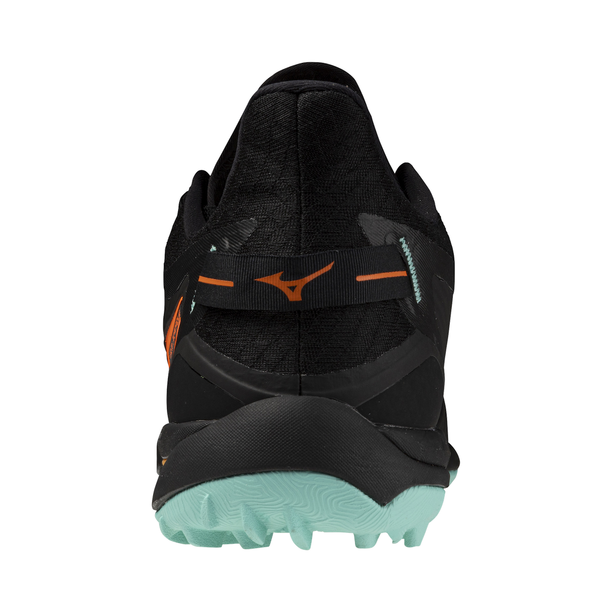 Mizuno Wave Leopardus Hockey Shoes Black/Tangelo/Ice Green 25/26 | ONE Sports Warehouse