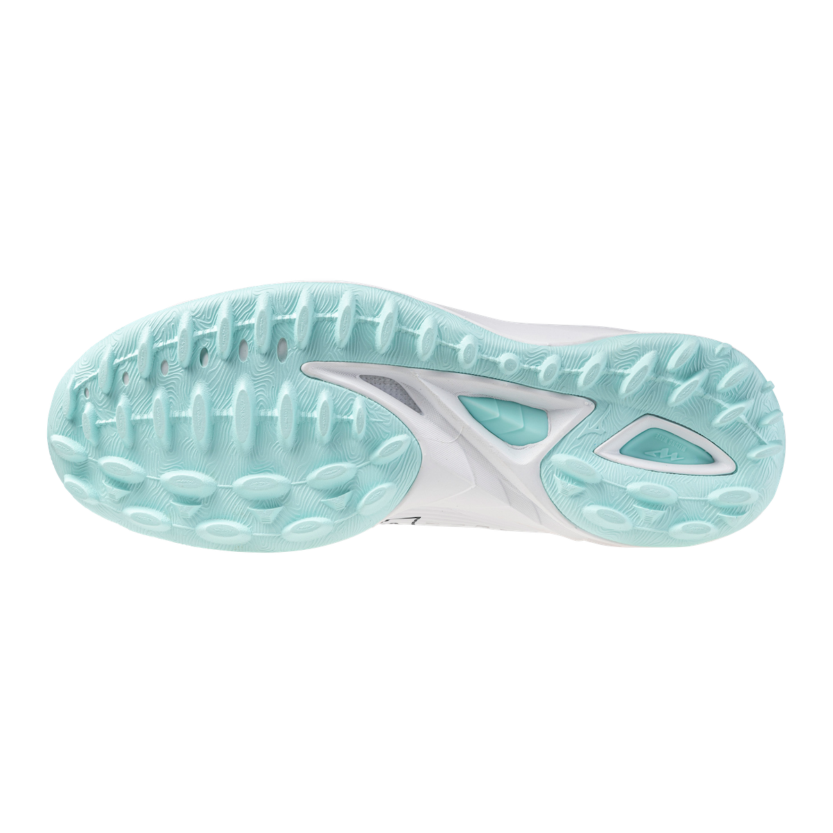 Mizuno Wave Leopardus Hockey Shoes White/Blue Tint 25/26 | ONE Sports Warehouse