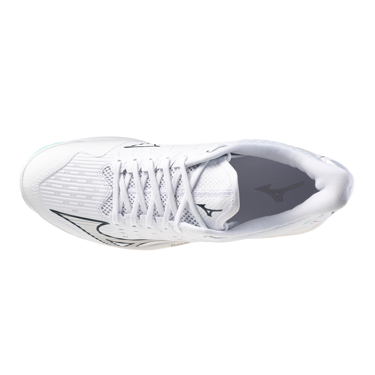 Mizuno Wave Leopardus Hockey Shoes White/Blue Tint 25/26 | ONE Sports Warehouse