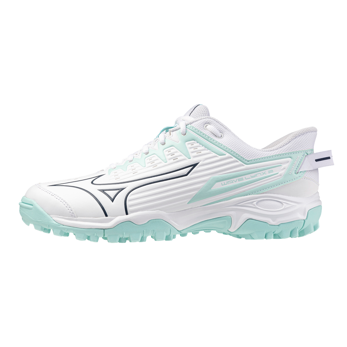 Mizuno Wave Lynx 2 Hockey Shoes White/Blue Tint 25/26 | ONE Sports Warehouse