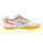 Mizuno Wave Lynx 2 Hockey Shoes White/Fiery Coral/Citrus 25/26 | ONE Sports Warehouse