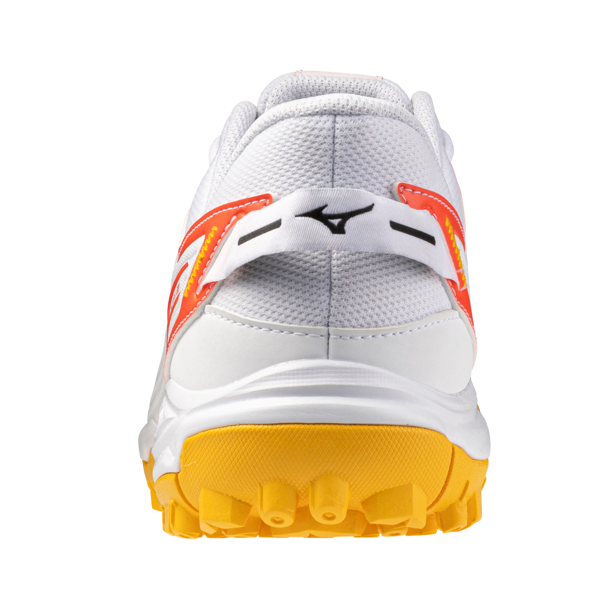 Mizuno Wave Lynx 2 Hockey Shoes White/Fiery Coral/Citrus 25/26 | ONE Sports Warehouse