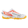Mizuno Wave Lynx 2 Hockey Shoes White/Fiery Coral/Citrus 25/26 | ONE Sports Warehouse