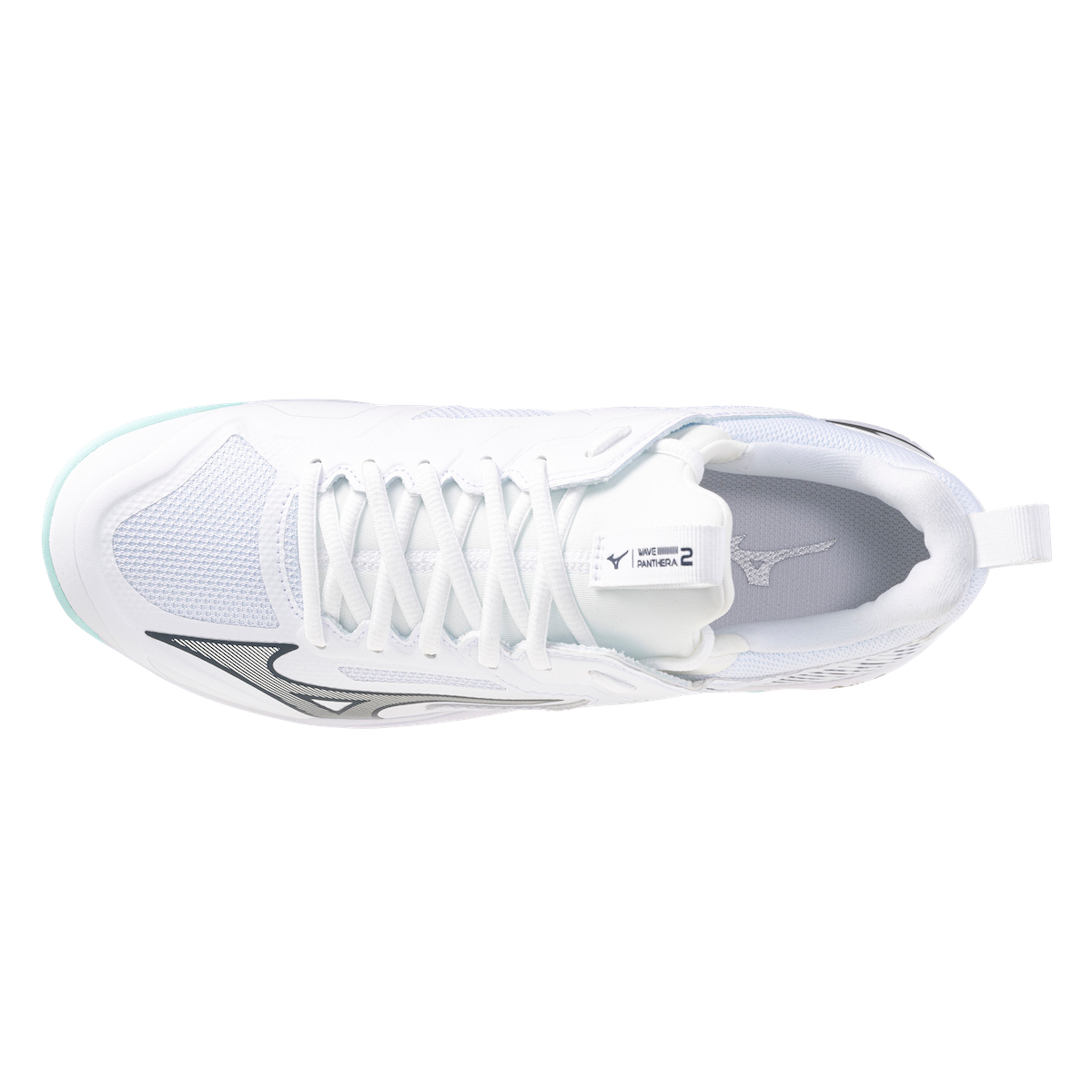 Mizuno Wave Panthera 2 Hockey Shoes White/Blue Tint 25/26 | ONE Sports Warehouse