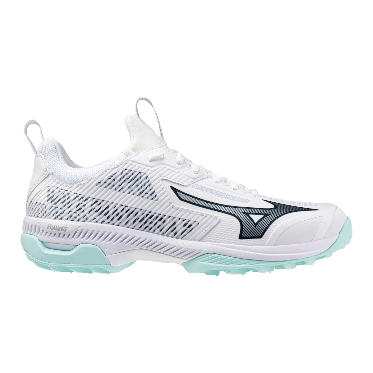 Mizuno Wave Panthera 2 Hockey Shoes White/Blue Tint 25/26
