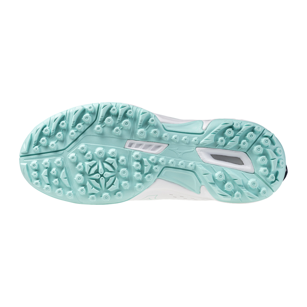 Mizuno Wave Lynx 2 Junior Hockey Shoes White/Blue Tint 25/26 | ONE Sports Warehouse