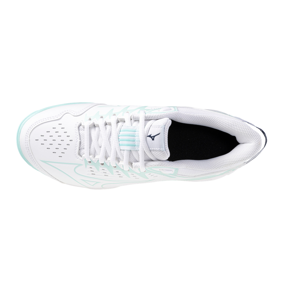 Mizuno Wave Lynx 2 Junior Hockey Shoes White/Blue Tint 25/26 | ONE Sports Warehouse