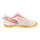 Mizuno Wave Lynx 2 Junior Hockey Shoes White/Fiery Coral/Citrus 25/26 | ONE Sports Warehouse