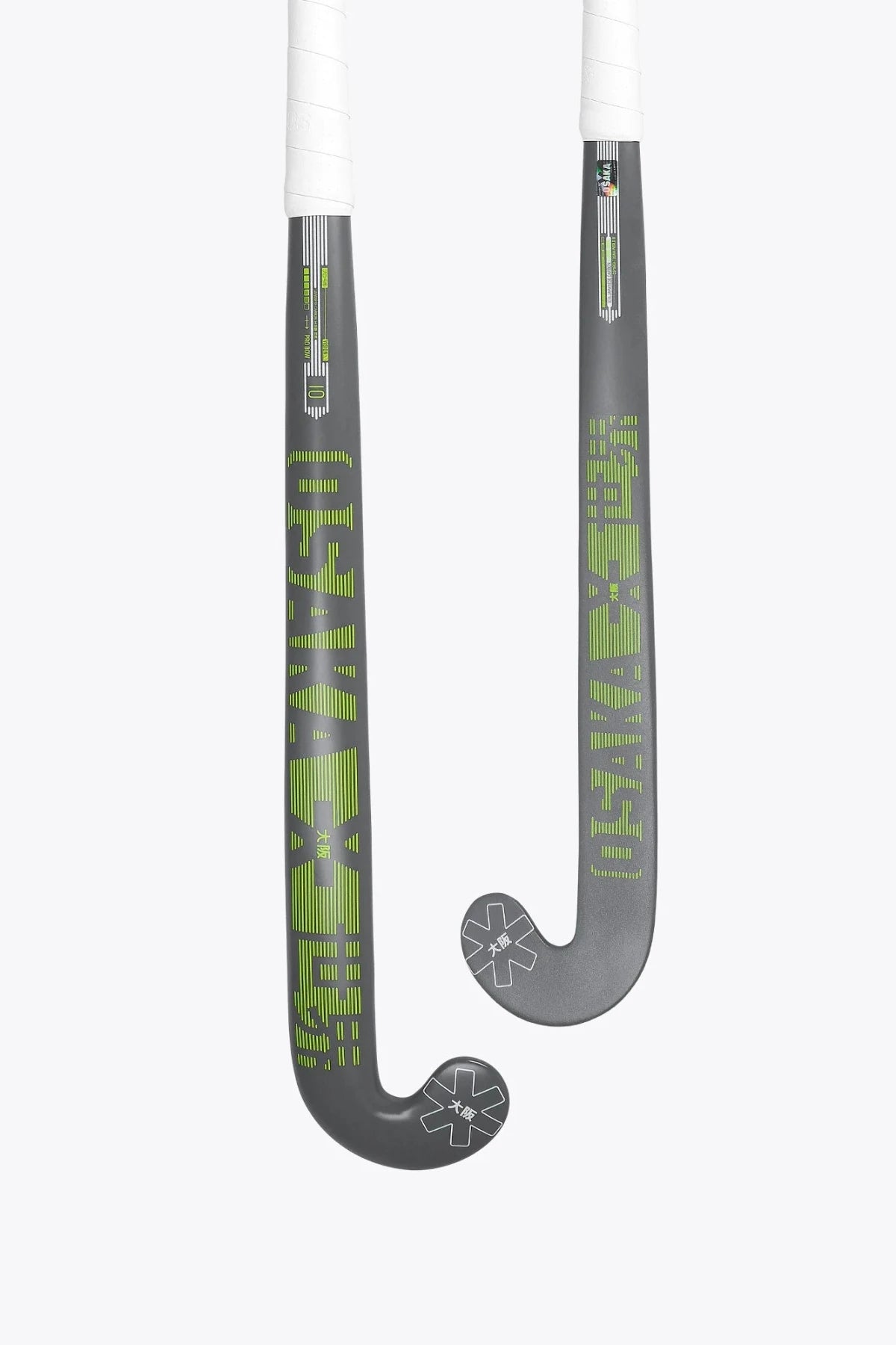 Osaka Indoor Vision 10 Pro Bow Hockey Stick Grey/Yellow - ONE Sports Warehouse