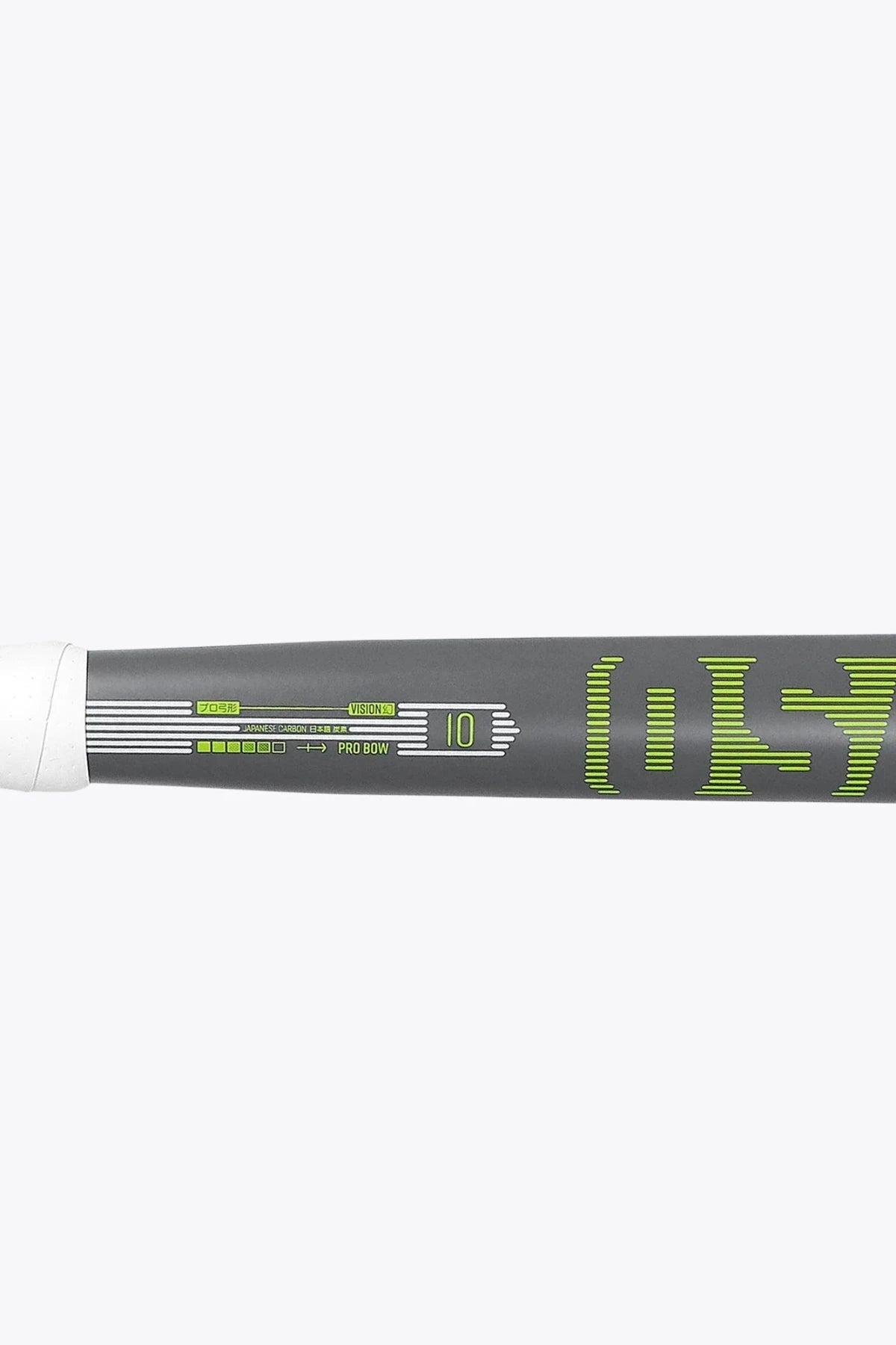 Osaka Indoor Vision 10 Pro Bow Hockey Stick Grey/Yellow - ONE Sports Warehouse