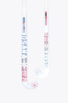 Osaka Indoor Vision GF Hockey Stick White/blue/red - ONE Sports Warehouse