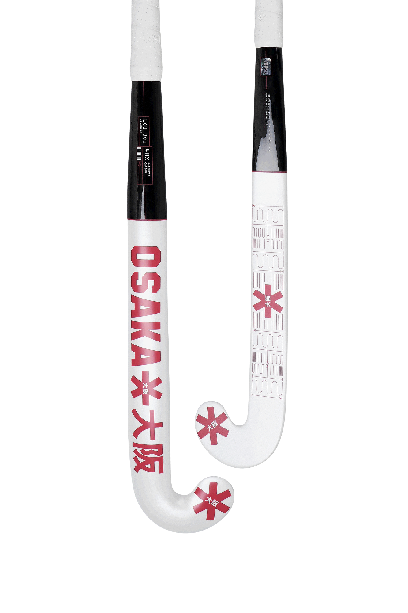 Osaka Low Bow Advanced 40 Hockey Stick Coral | ONE Sports Warehouse