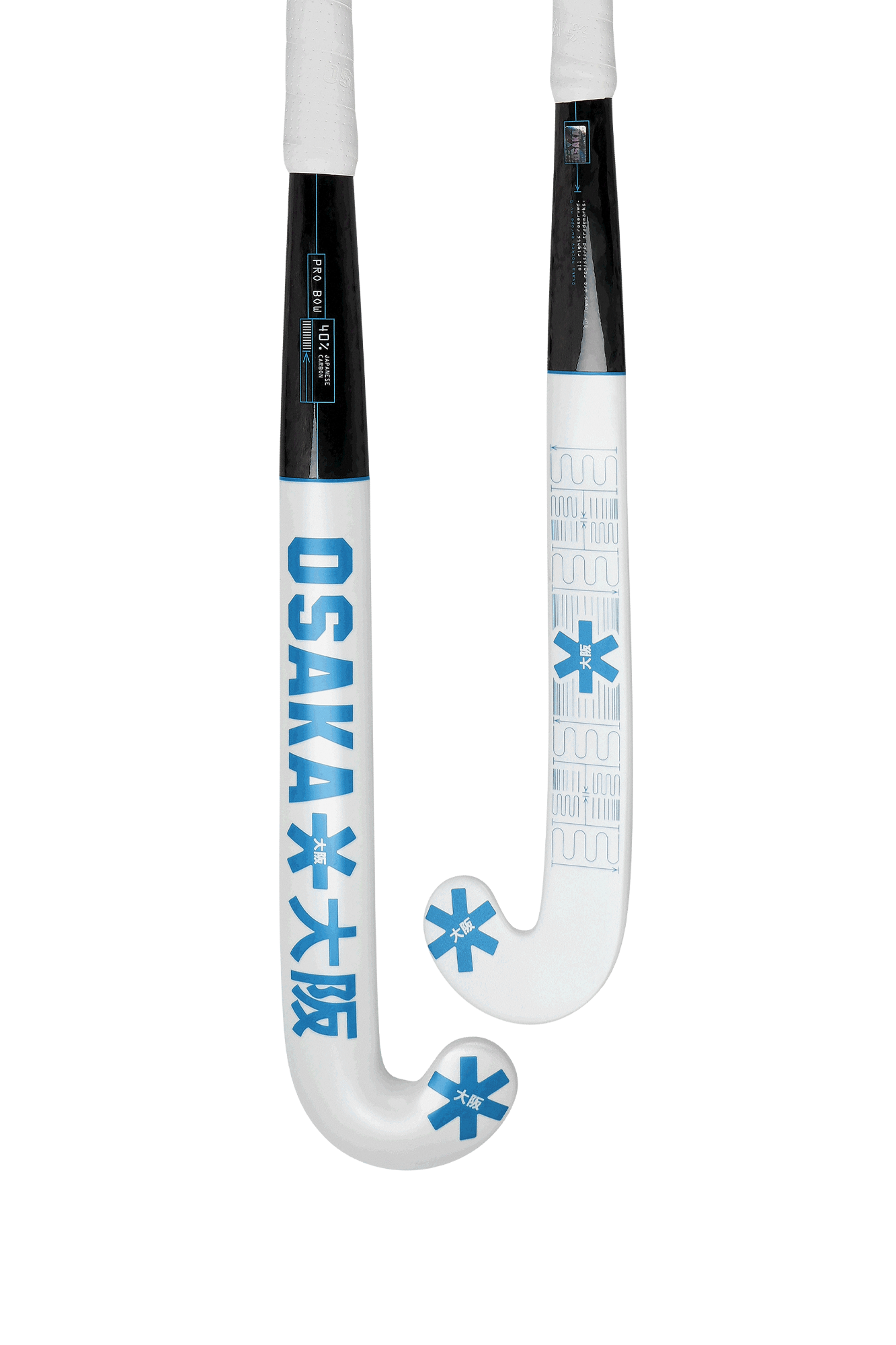 Osaka Pro Bow 40 Hockey Stick Electric Blue | ONE Sports Warehouse