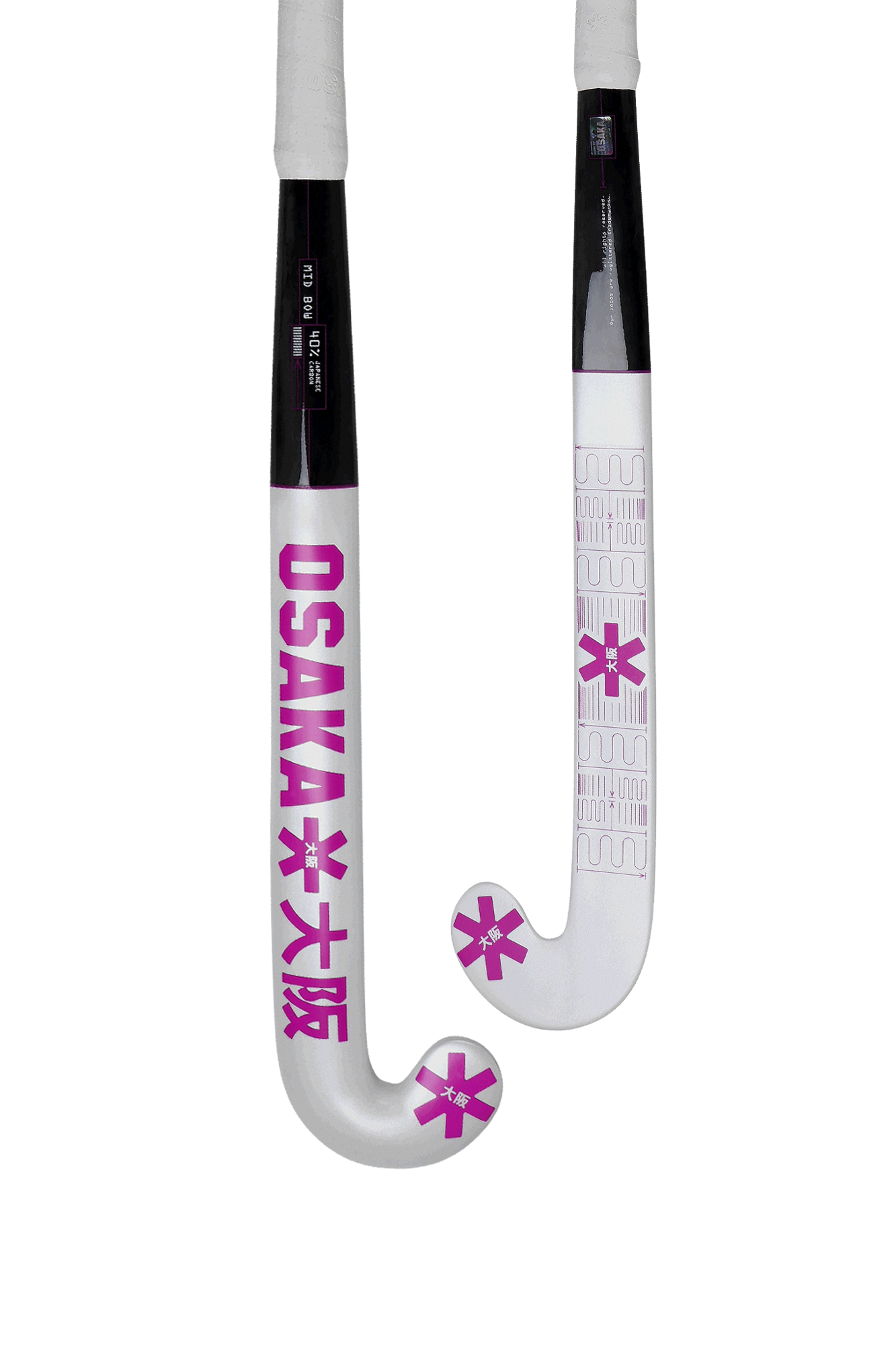 Osaka Mid Bow 40 Hockey Stick Pink | ONE Sports Warehouse