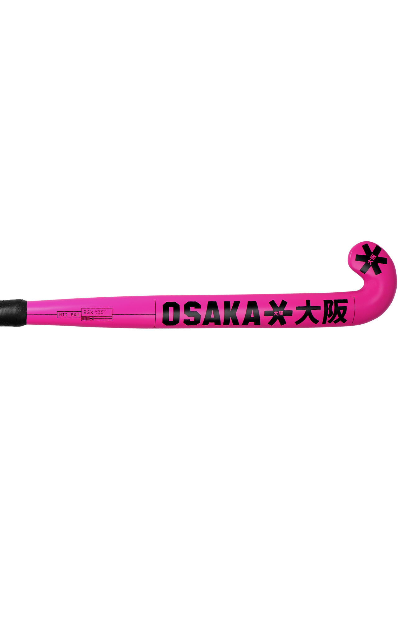 Osaka Mid Bow 25 Hockey Stick Pink | ONE Sports Warehouse