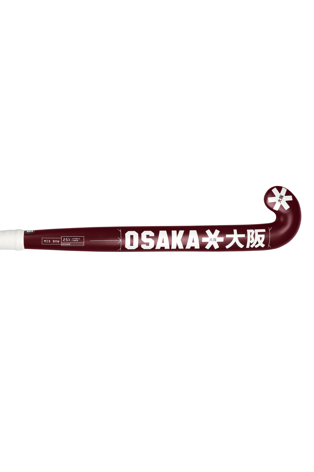 Osaka Mid Bow 25 Cherry Lacquer 25/26 | ONE Sports Warehouse