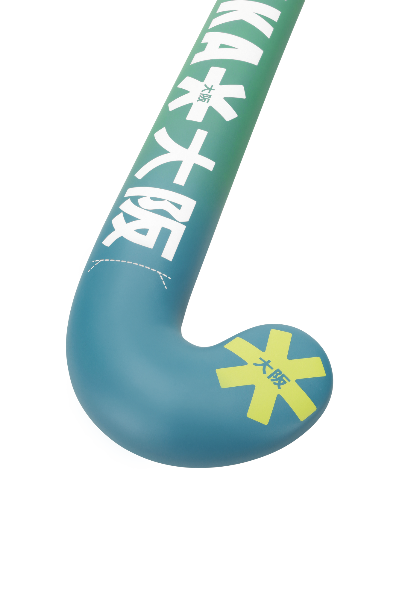 Osaka Mid Bow GF Retro Blue-Shadow Lime Gradient 25/26 | ONE Sports Warehouse