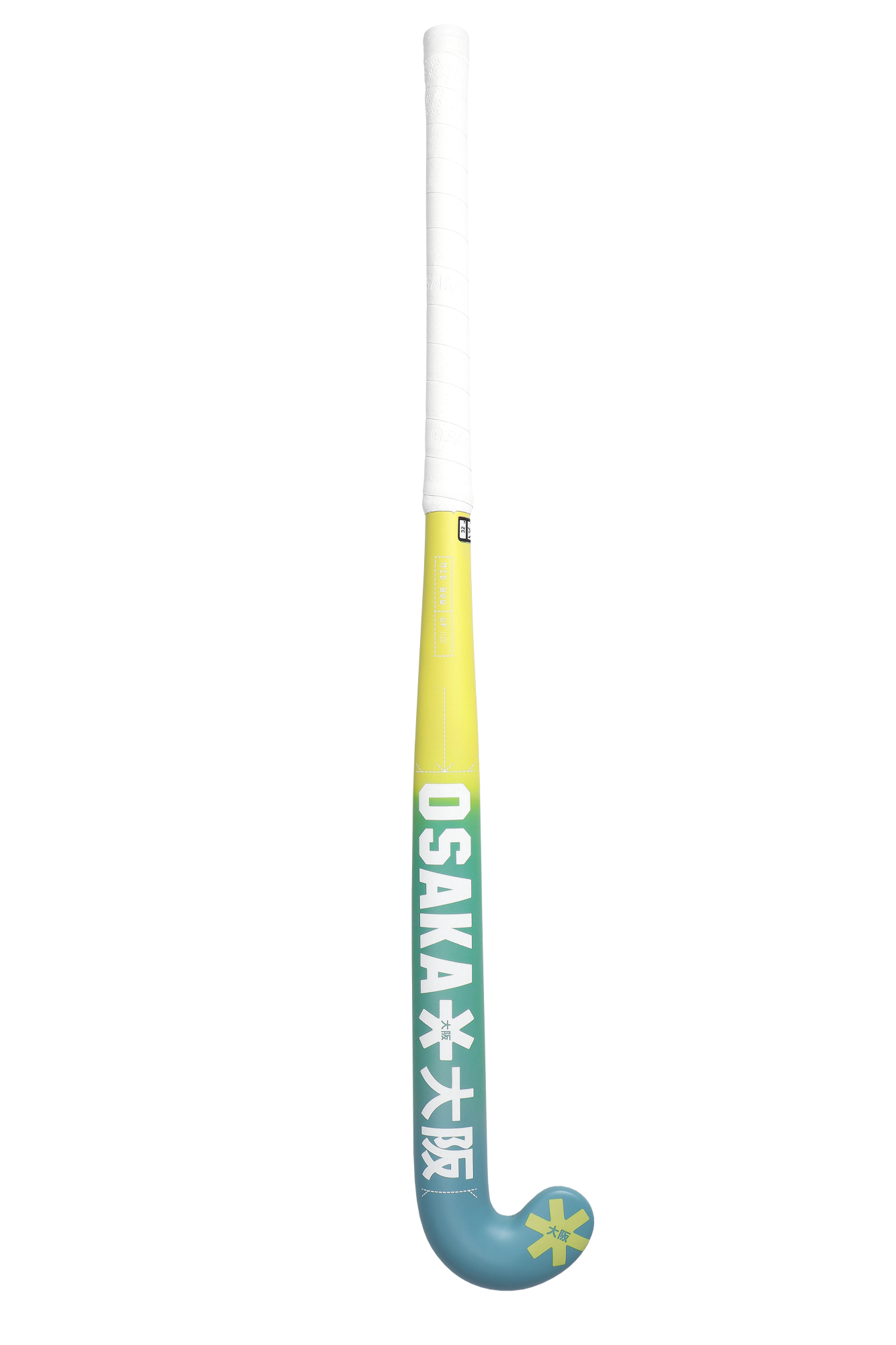 Osaka Mid Bow GF Retro Blue-Shadow Lime Gradient 25/26 | ONE Sports Warehouse