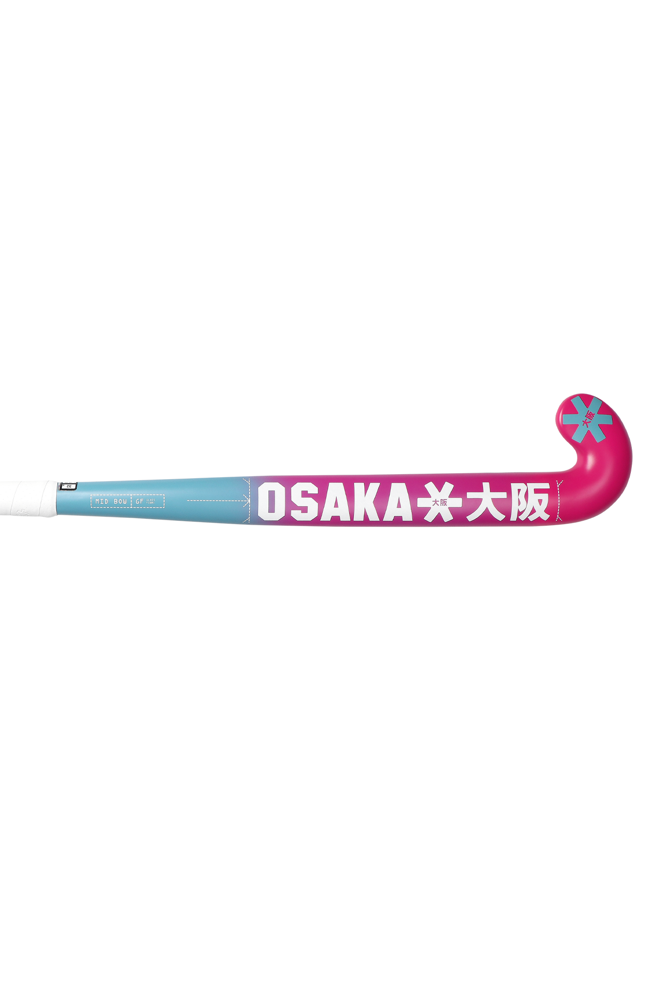 Osaka Mid Bow GF Retro Blue-Raspberry Gradient 25/26 | ONE Sports Warehouse