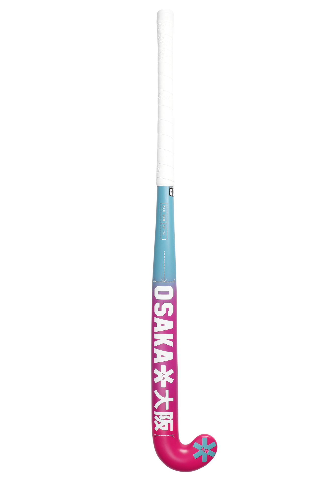 Osaka Mid Bow GF Retro Blue-Raspberry Gradient 25/26 | ONE Sports Warehouse