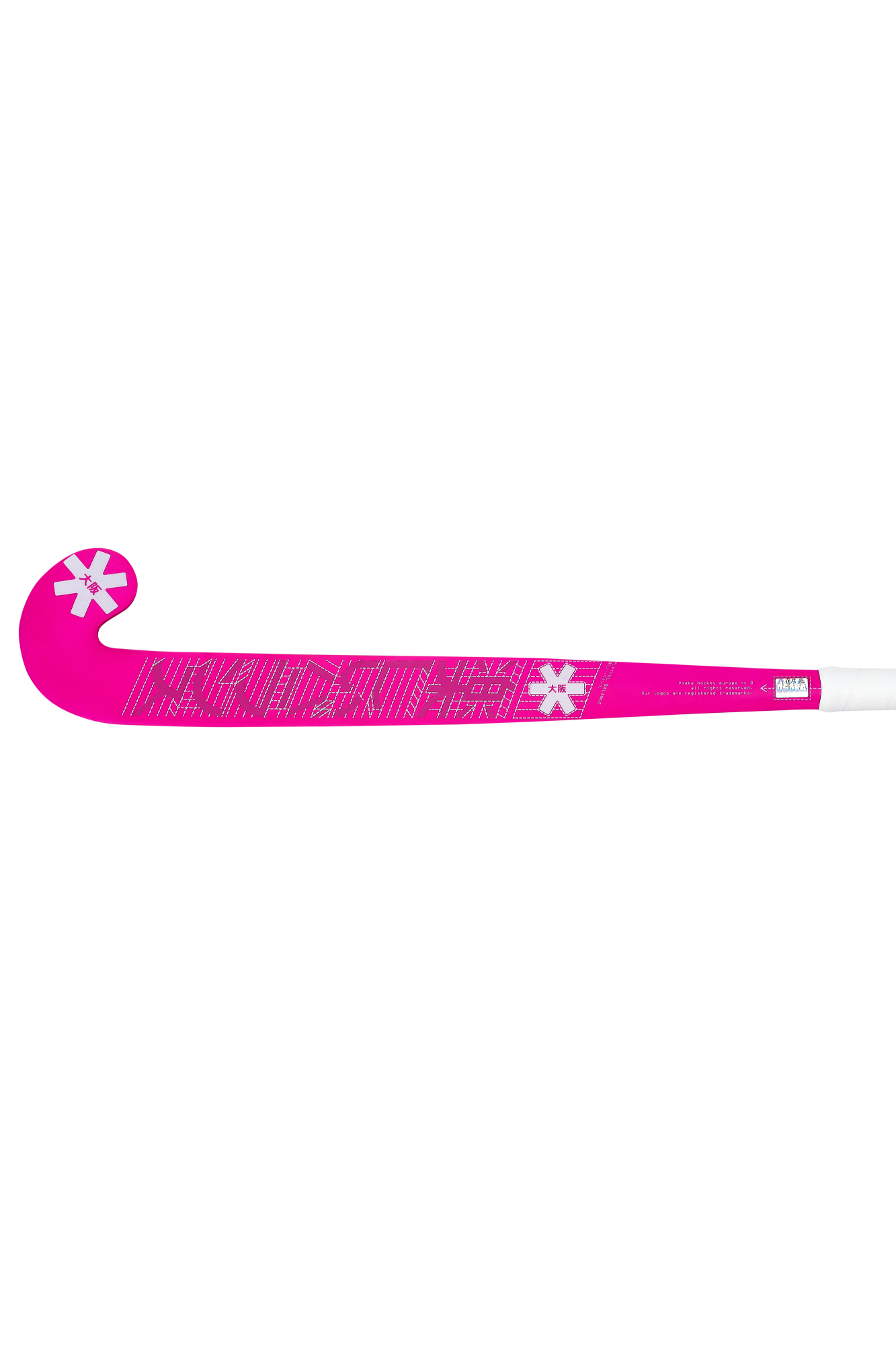 Osaka Mid Bow WD Electric Fuscia Junior Indoor Hockey Stick SS26 | ONE Sports Warehouse