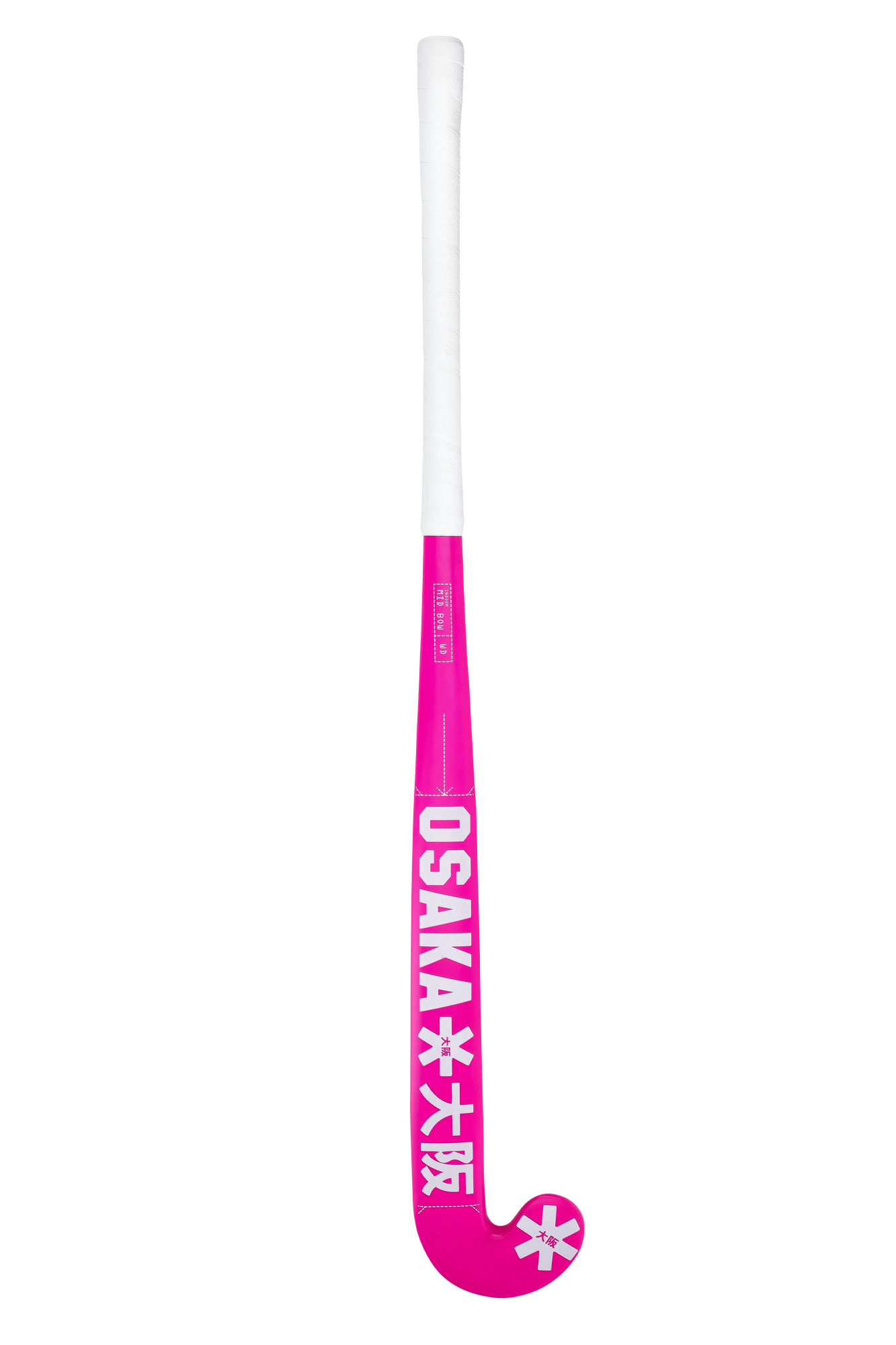 Osaka Mid Bow WD Electric Fuscia Junior Indoor Hockey Stick SS26 | ONE Sports Warehouse
