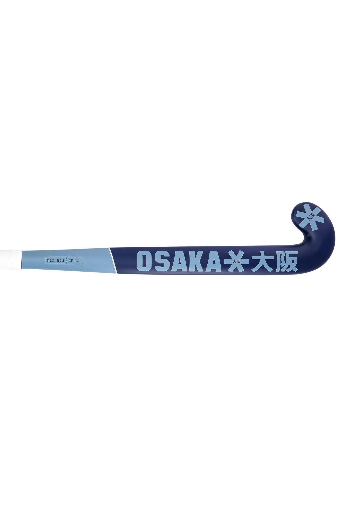 Osaka Mid Bow GF Navy Peony Junior Hockey Stick SS26 | ONE Sports Warehouse
