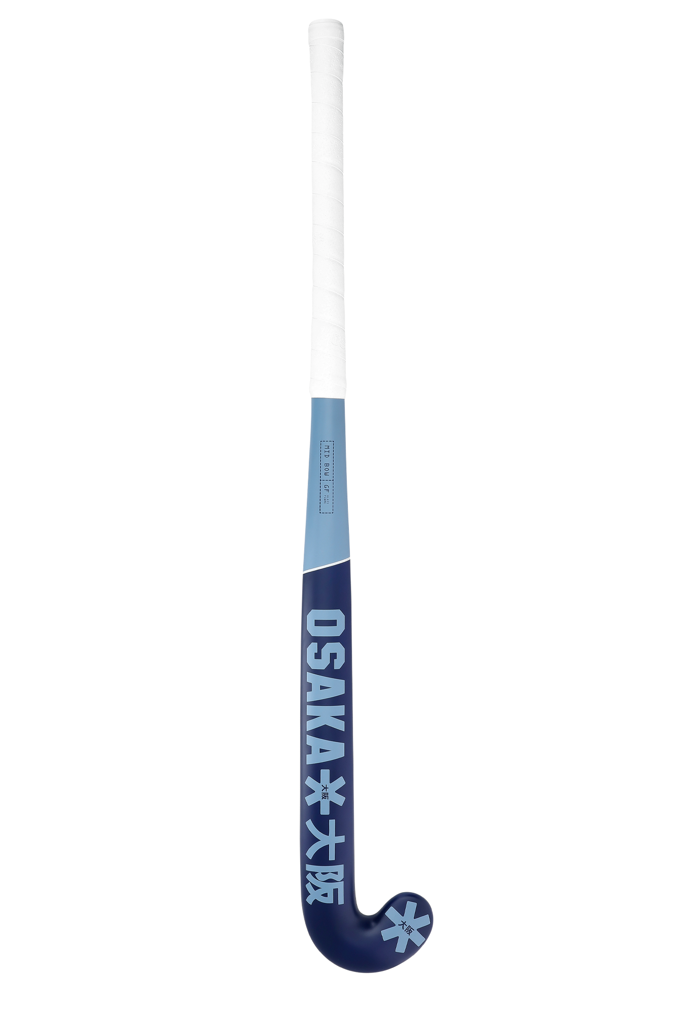 Osaka Mid Bow GF Navy Peony Junior Hockey Stick SS26 | ONE Sports Warehouse